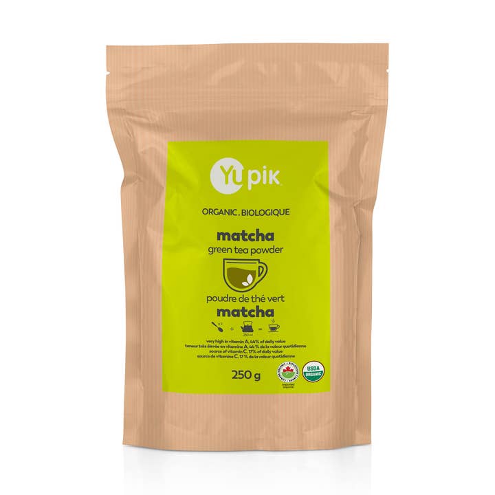 Yupik Poudre de Thé Vert Matcha Japonais Bio, Cru, Végane pour la vente par Yupik