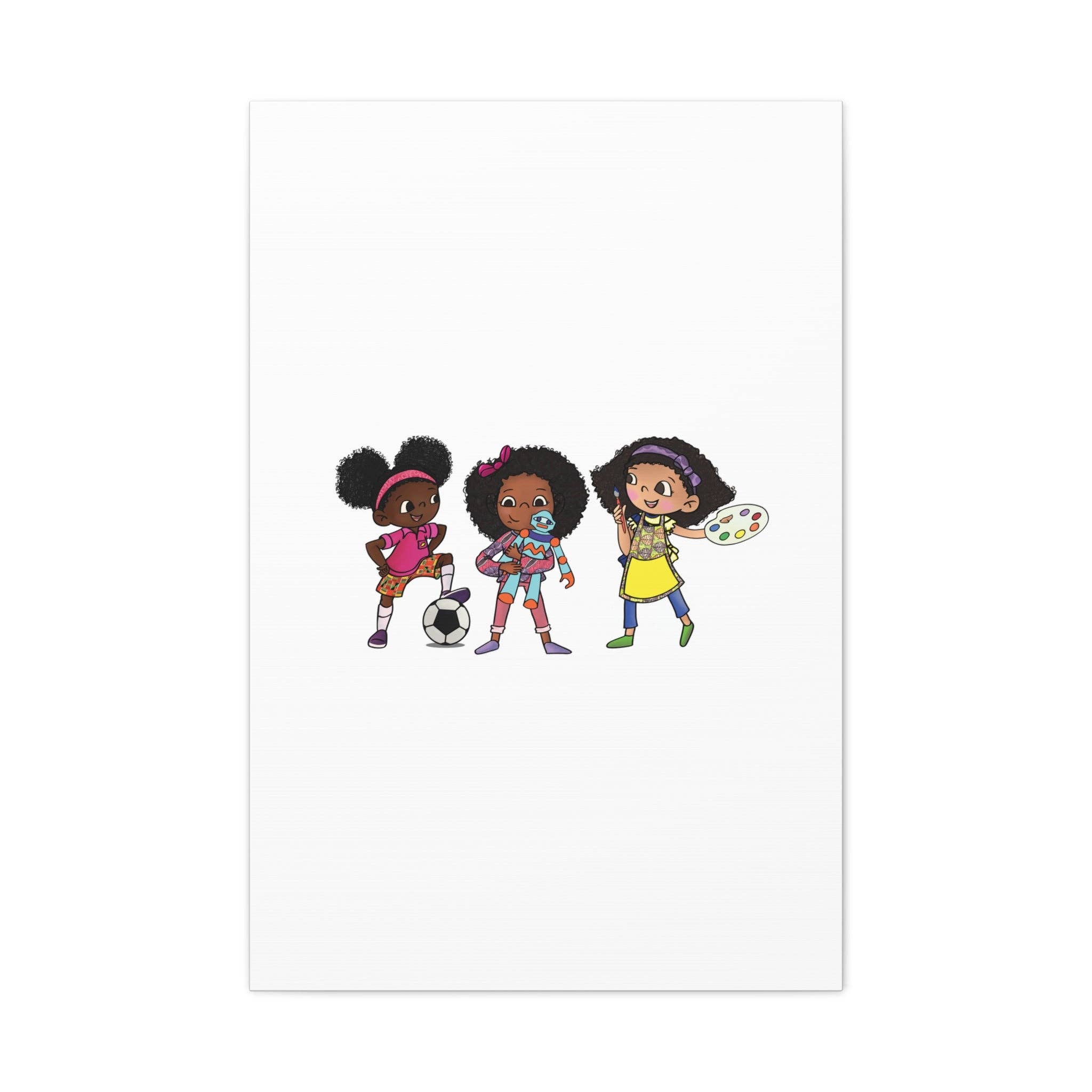 Ikuzi Dolls - Wholesale Art Print - Kids & Baby - Kids' Canvas Wall Art - Playful Characters for Creative Spaces43