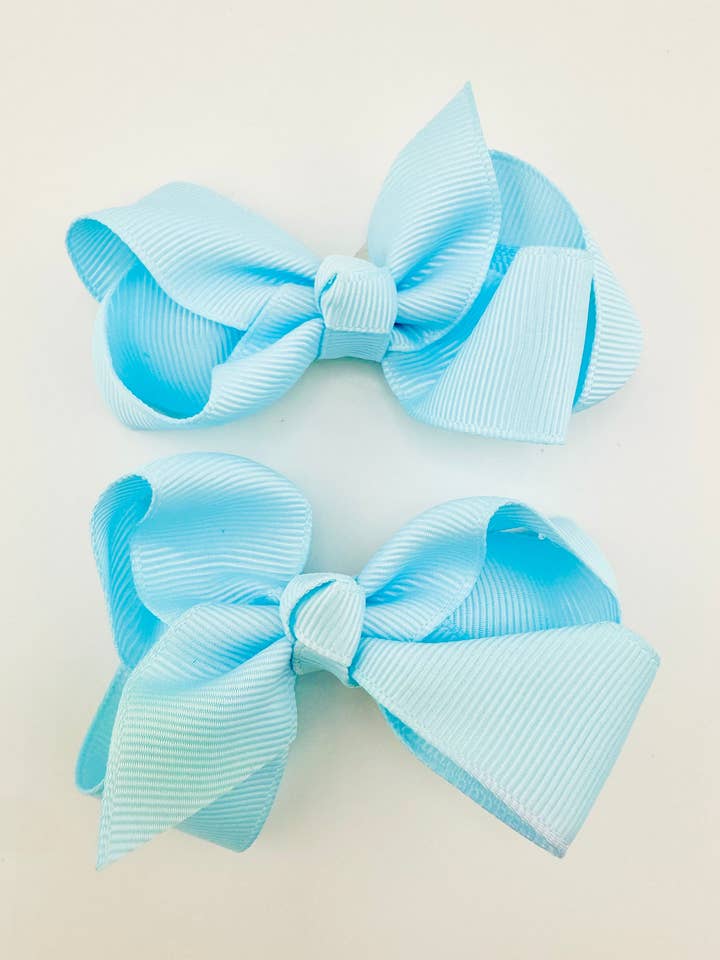 Juego de horquillas azul claro para venta al por mayor de Bella Blu Designs