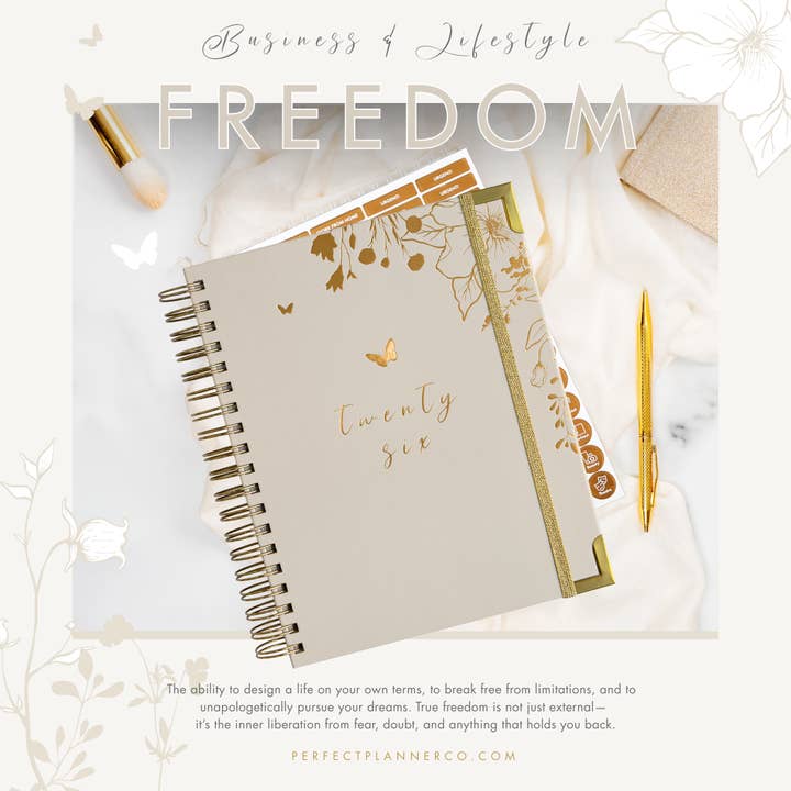 2026 Luxury Business Planner - Stone for wholesale by Perfect Planner Company