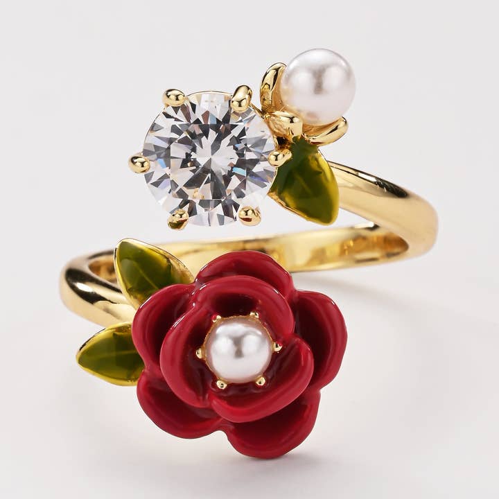 Enchanted Garden Wrap Ring for wholesale by Joli Lily
