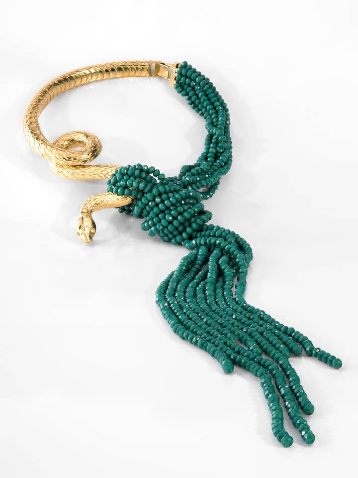 379223 - Gold Petit Poison Necklace for wholesale by Daniel Espinosa Jewelry