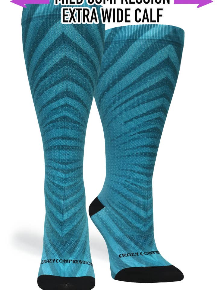 360 Mild Never Quit Blue (mollet très large) pour la vente par Crazy Compression