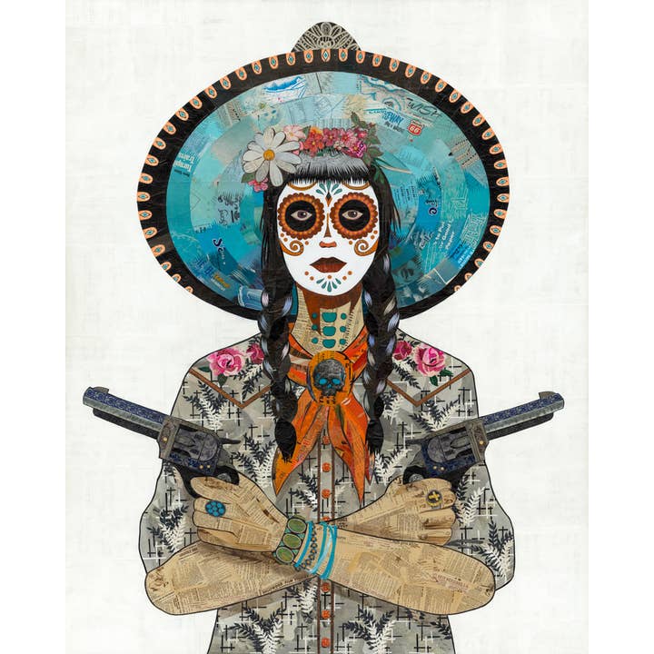 Dolan Geiman - Wholesale Art Print - Art Print | Sugar Skull Wall Art | ROSE + THORN