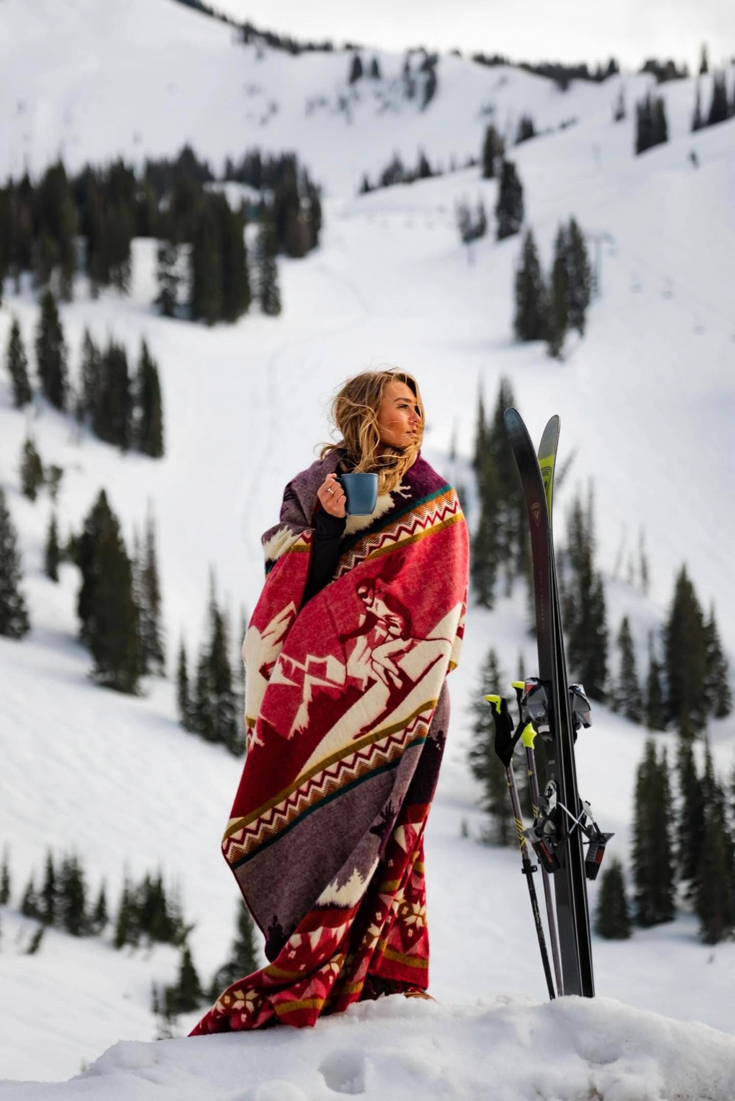 Ecuadane - Wholesale Throw Blanket - Southwest Reversible Aztec Blanket, Queen Size Throw6