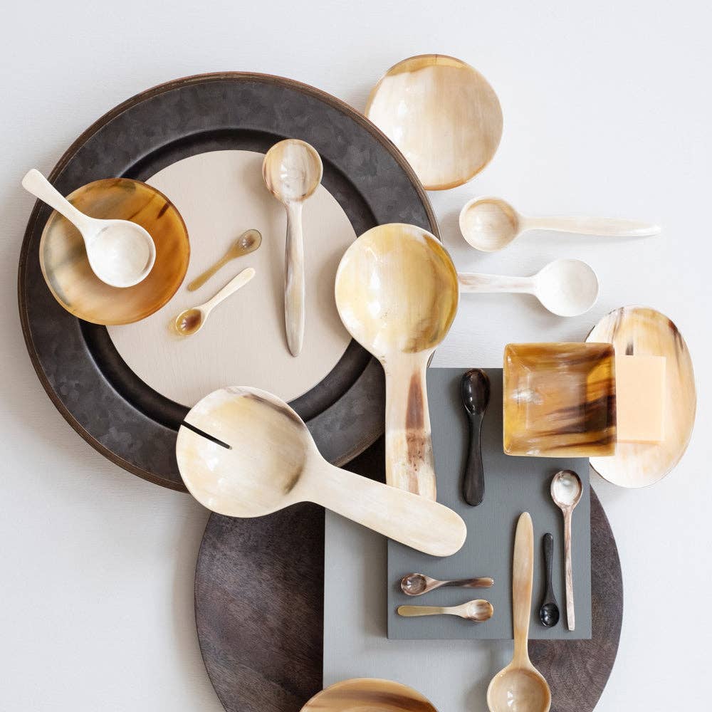 MAADILI COLLECTIVE - Wholesale Decorative Plate/Dish/Bowl - Round Horn Bowl1