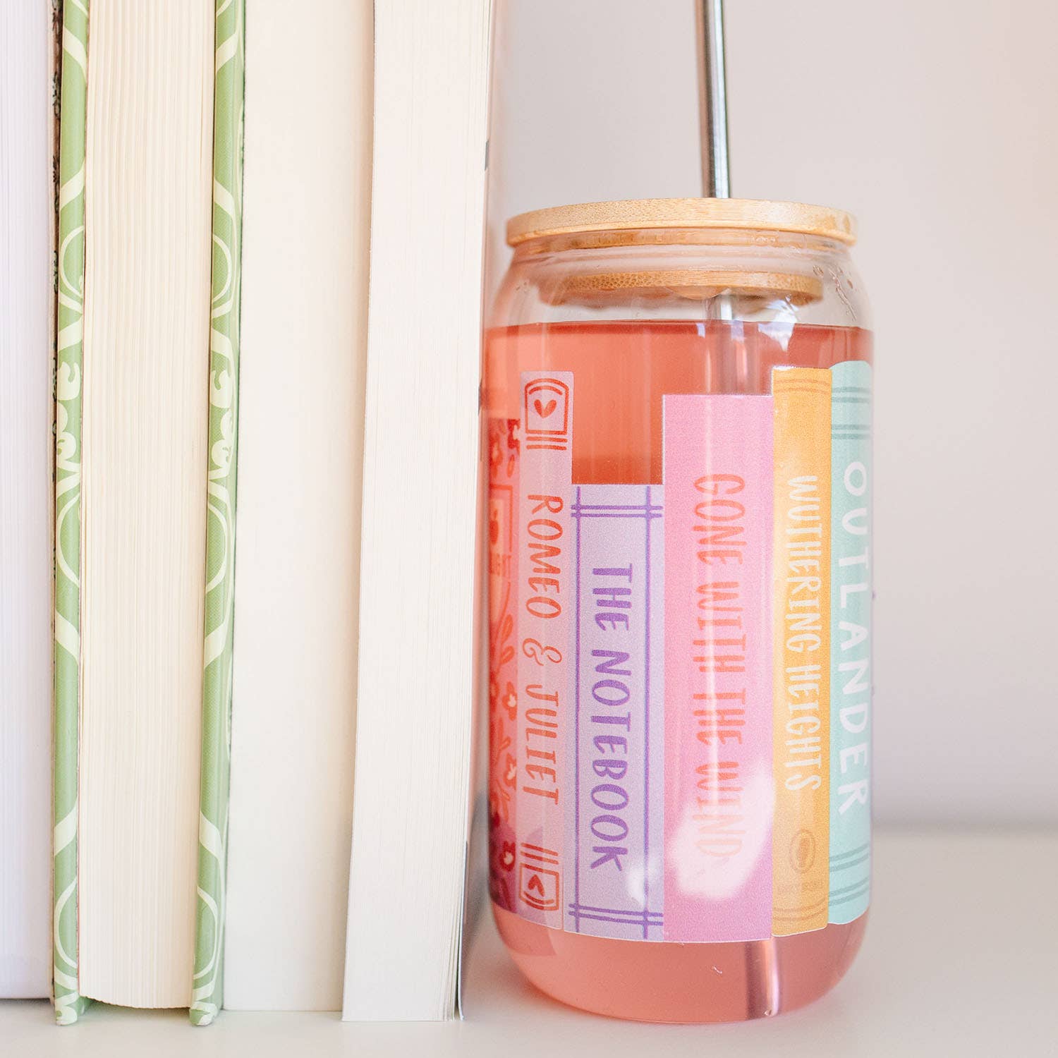 Pippi Post - Wholesale Drinkglas/beker - Romantische Romans Boeken Glas Kan2