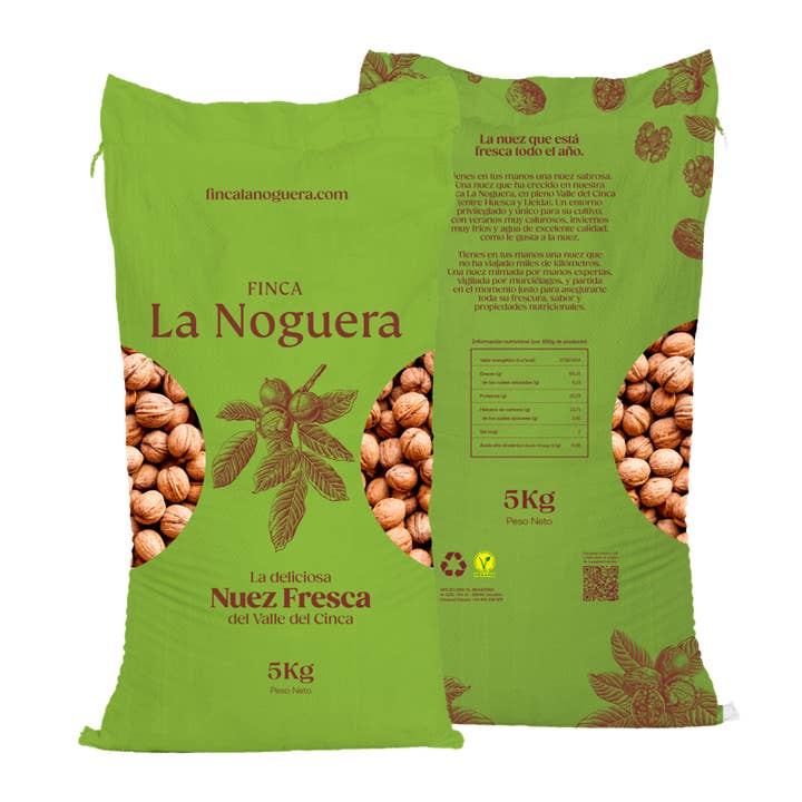 Walnut Shell size 34-36 5kg for wholesale by Finca La Noguera