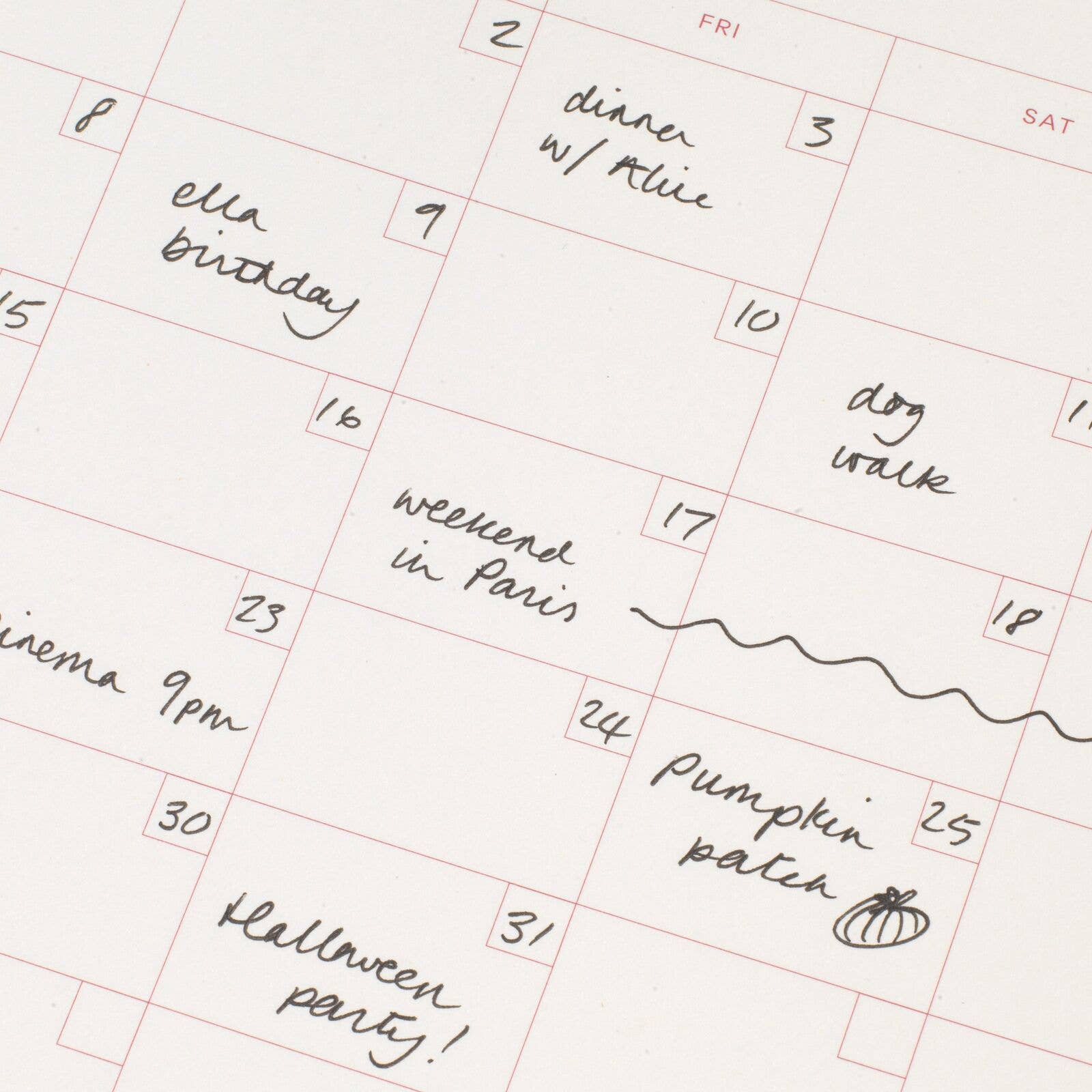 Papier UK – wholesale Planner – Picnic Productivity Monthly Planning Pad3