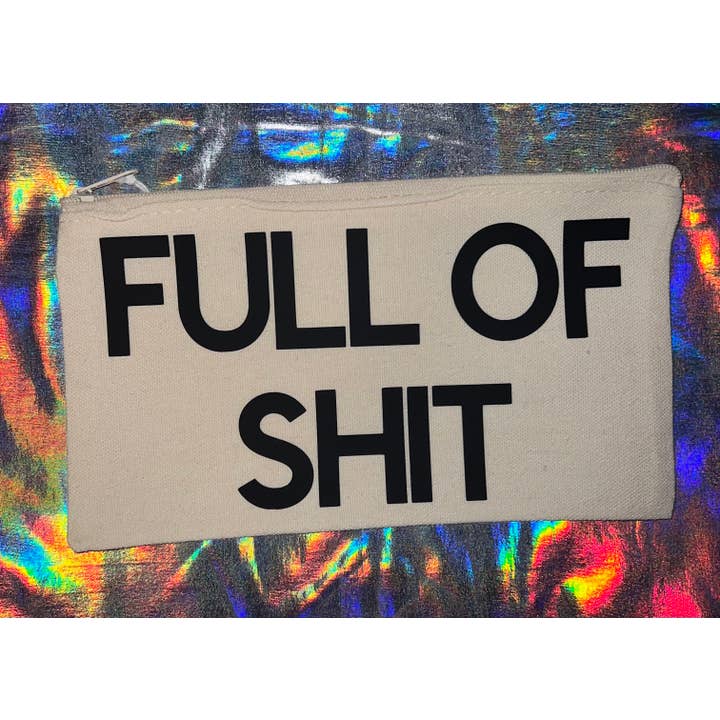MP Bag Makers - Wholesale Pouch - Women's - Mini Full of Shit Bag (funny tote)