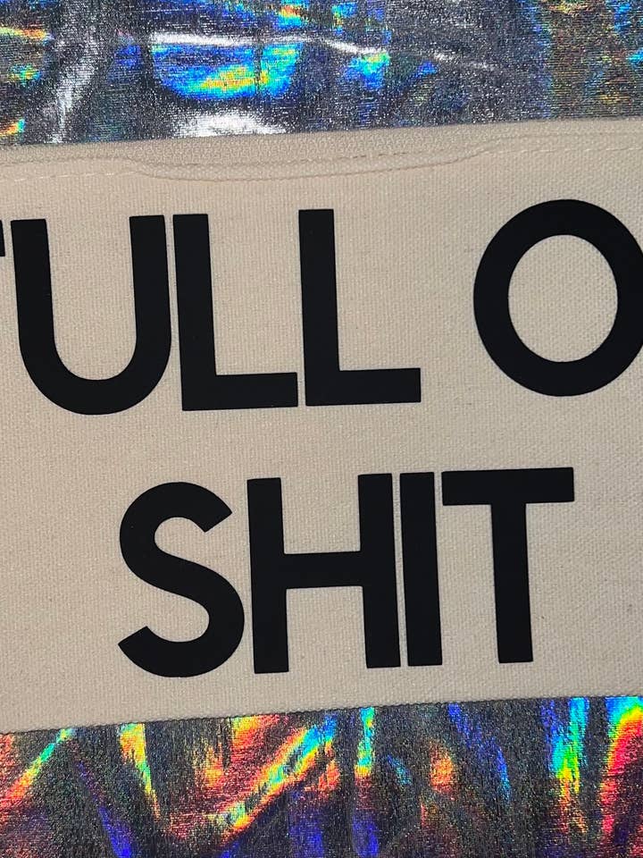 Mini Full of Shit Bag (funny tote) for wholesale by MP Bag Makers