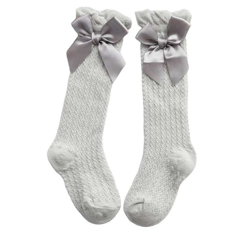 Annie & Charles - Wholesale Socks - Kids & Baby - Annie & Charles® stockings with bow0