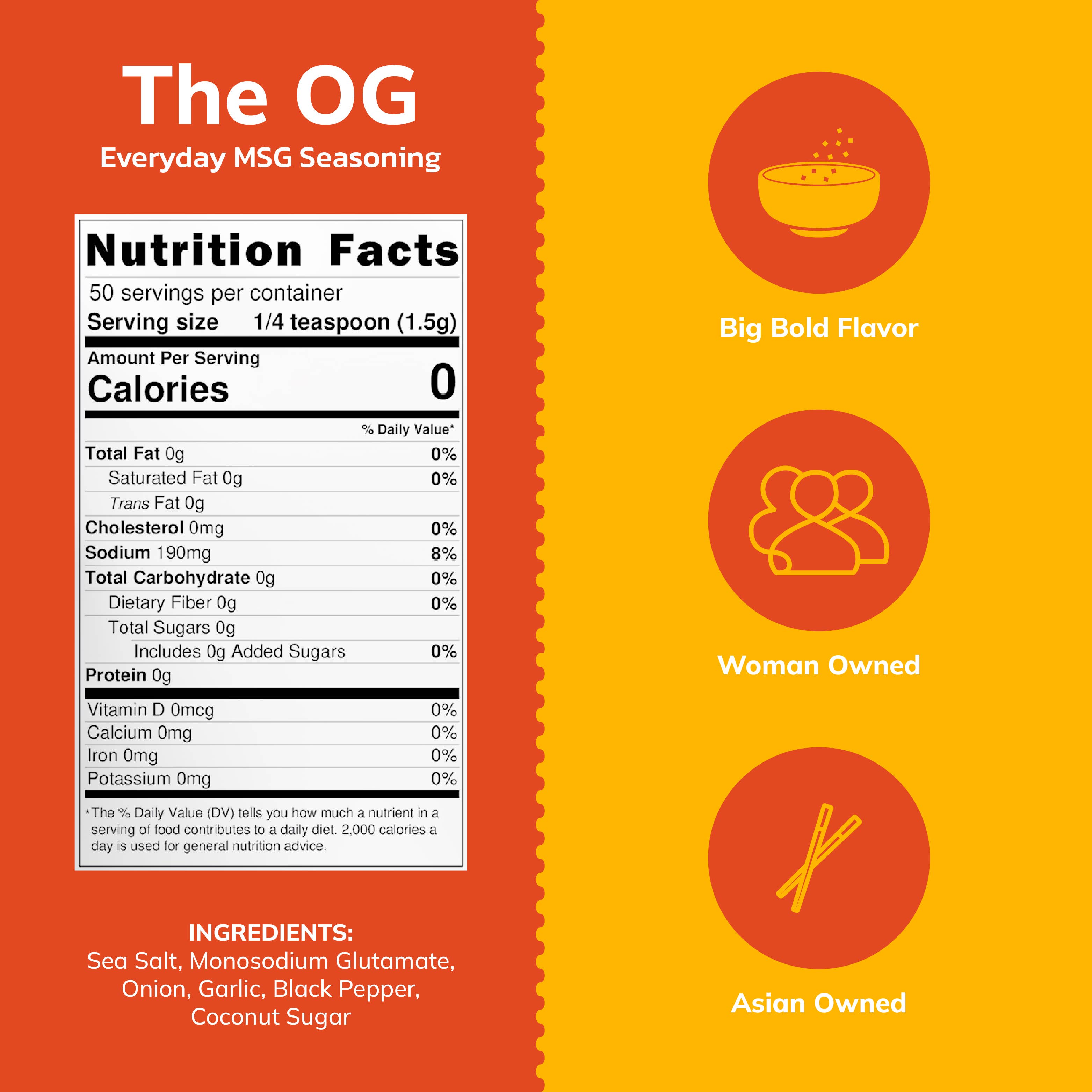 DIME - Wholesale Dried Spice Mix - DIME MSG The OG Everyday MSG Seasoning3