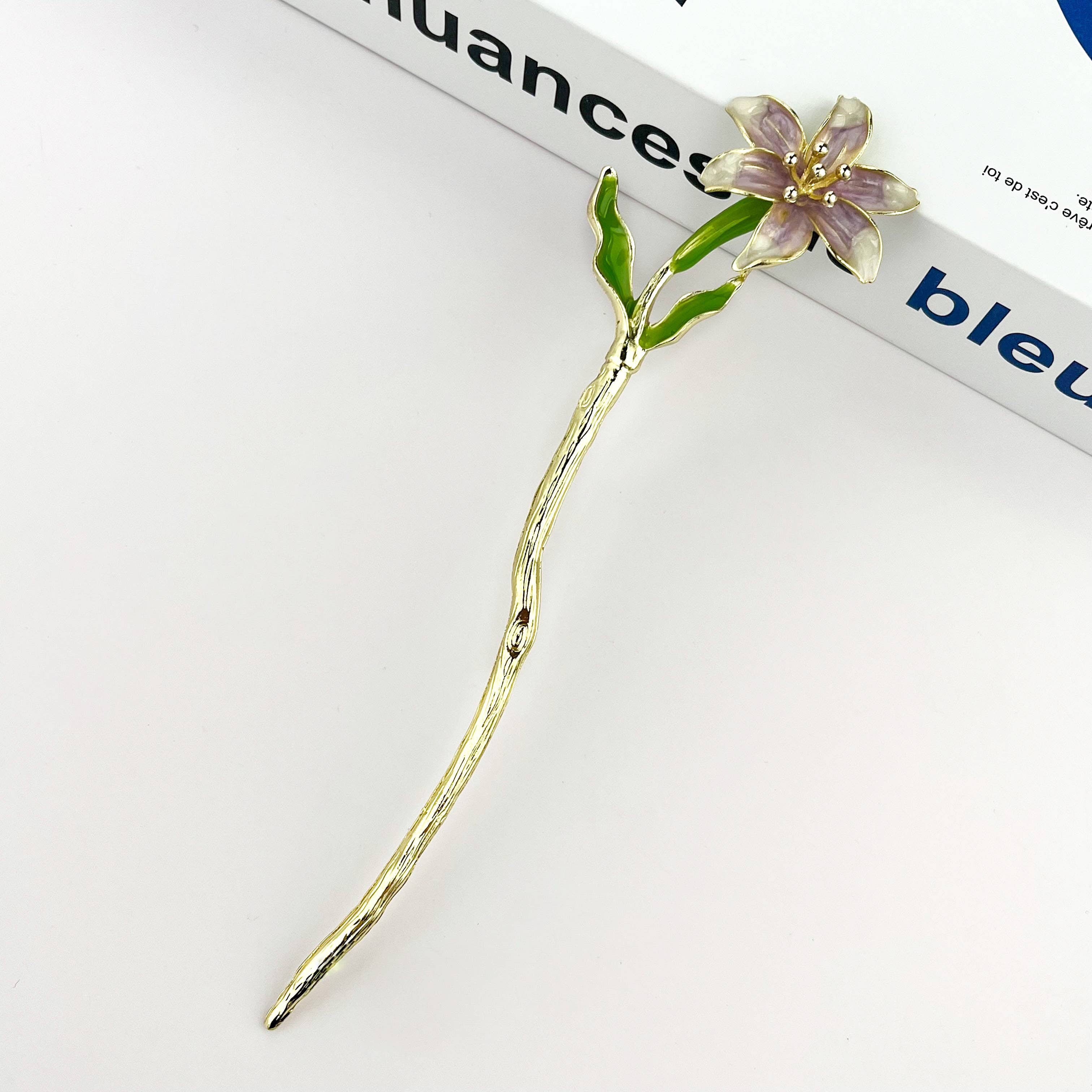 TheDivaSoap - Wholesale Hair Pin - Lily Hairpin, Flower Hair Accessories2
