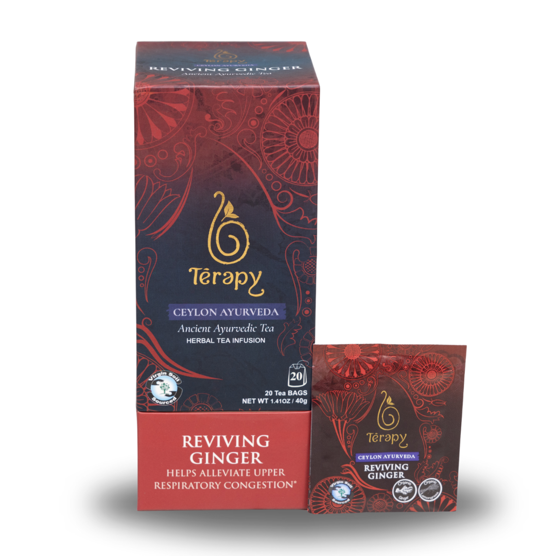 Terapy Ceylon Tea - Wholesale Health/Detox Tea - Reviving Ginger Ayurveda Tea9