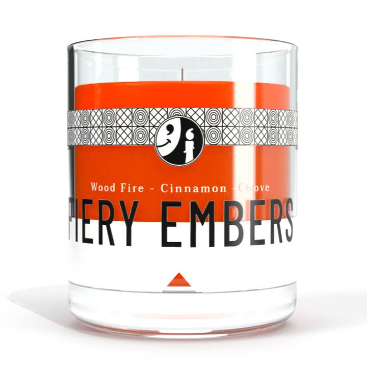 Clavo de especias de canela de lujo | Fireside | Vela perfumada otoño otoño para venta al por mayor de Candle Quotes Studio