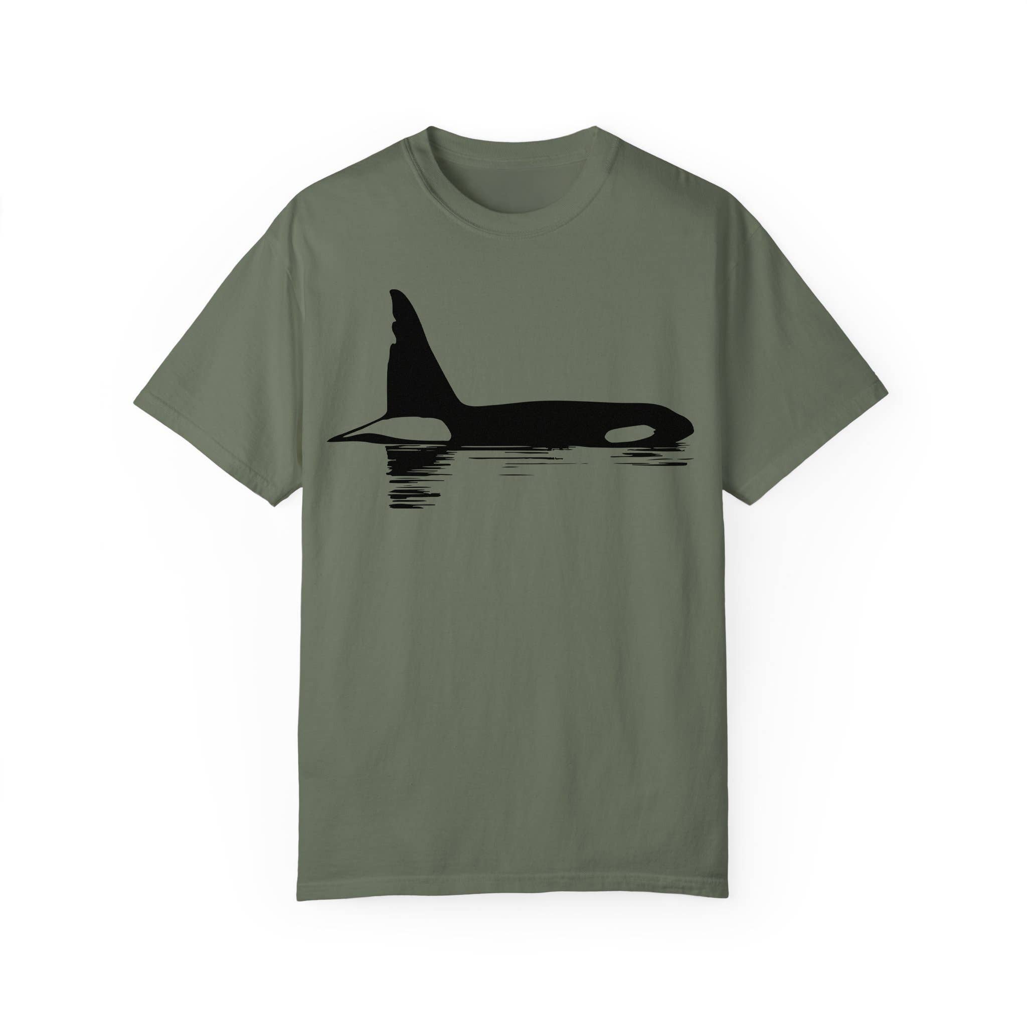 Our Wild Puget Sound – wholesale Screen printed t-shirt – unisex – Chainsaw the Orca Screenprinted T-shirt | Killer Whale Shirt6
