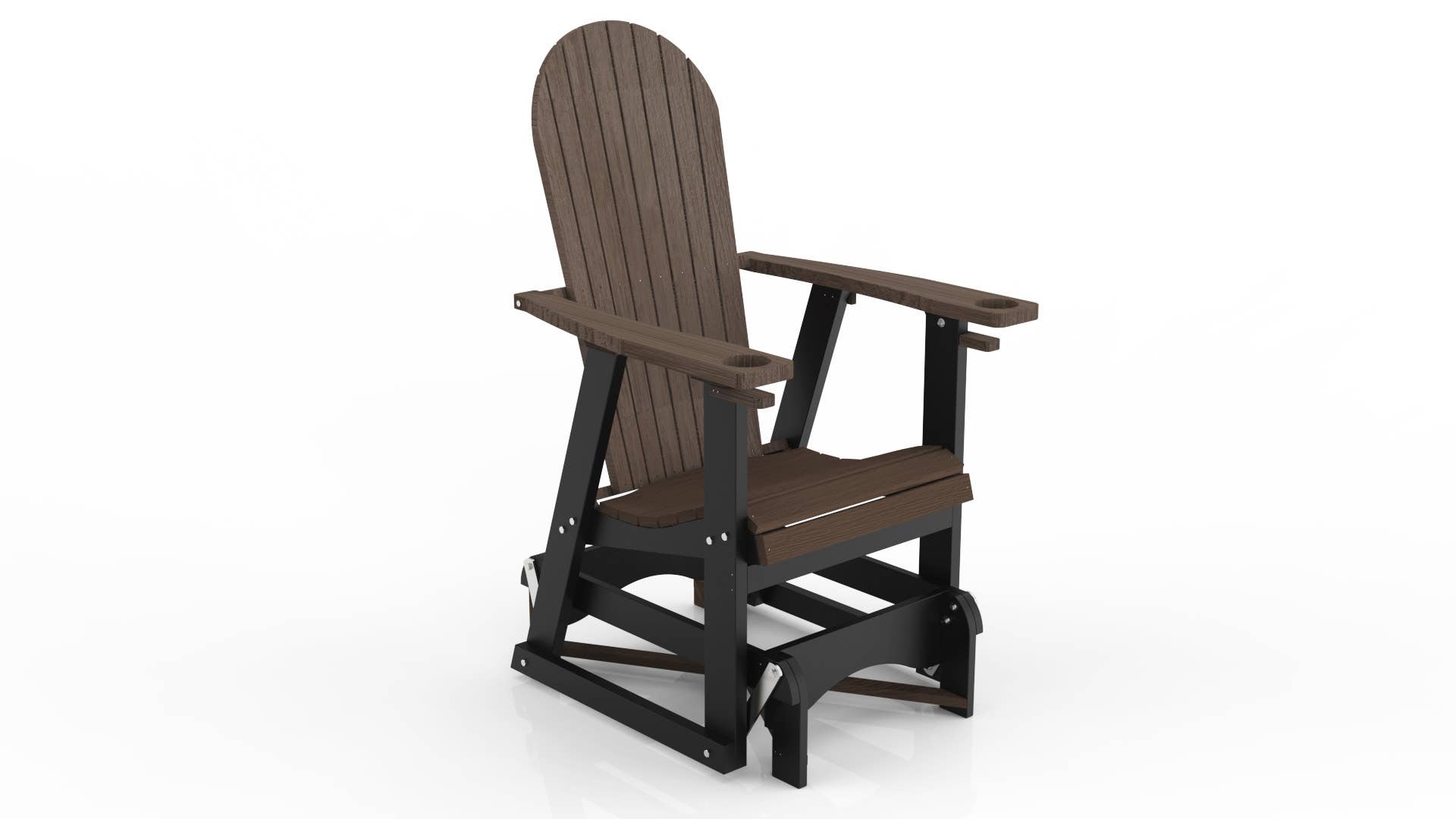 Evergreen Patio - Vente Chaise Adirondack - Planeur Stationnaire Poly12