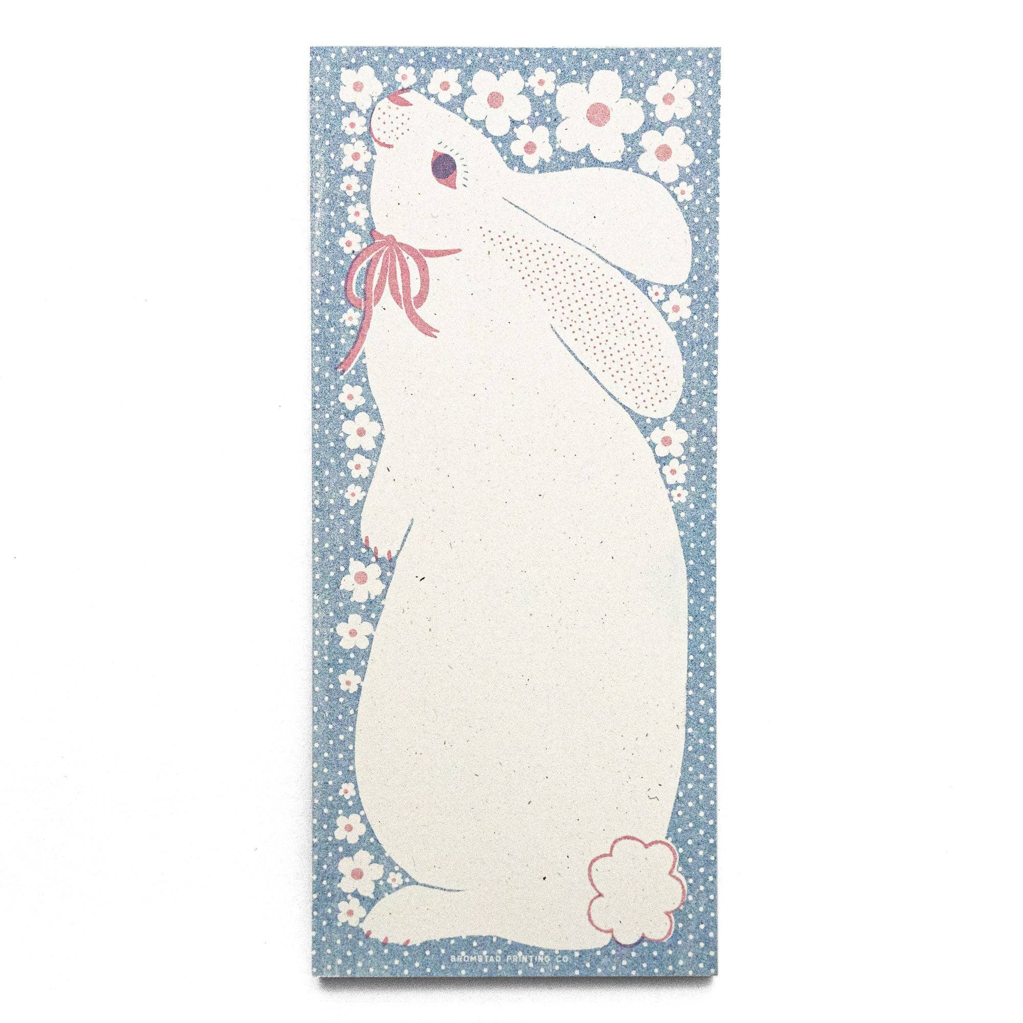 Bromstad Printing Co. - Wholesale Notepad - Bunny - Risograph Notepad3