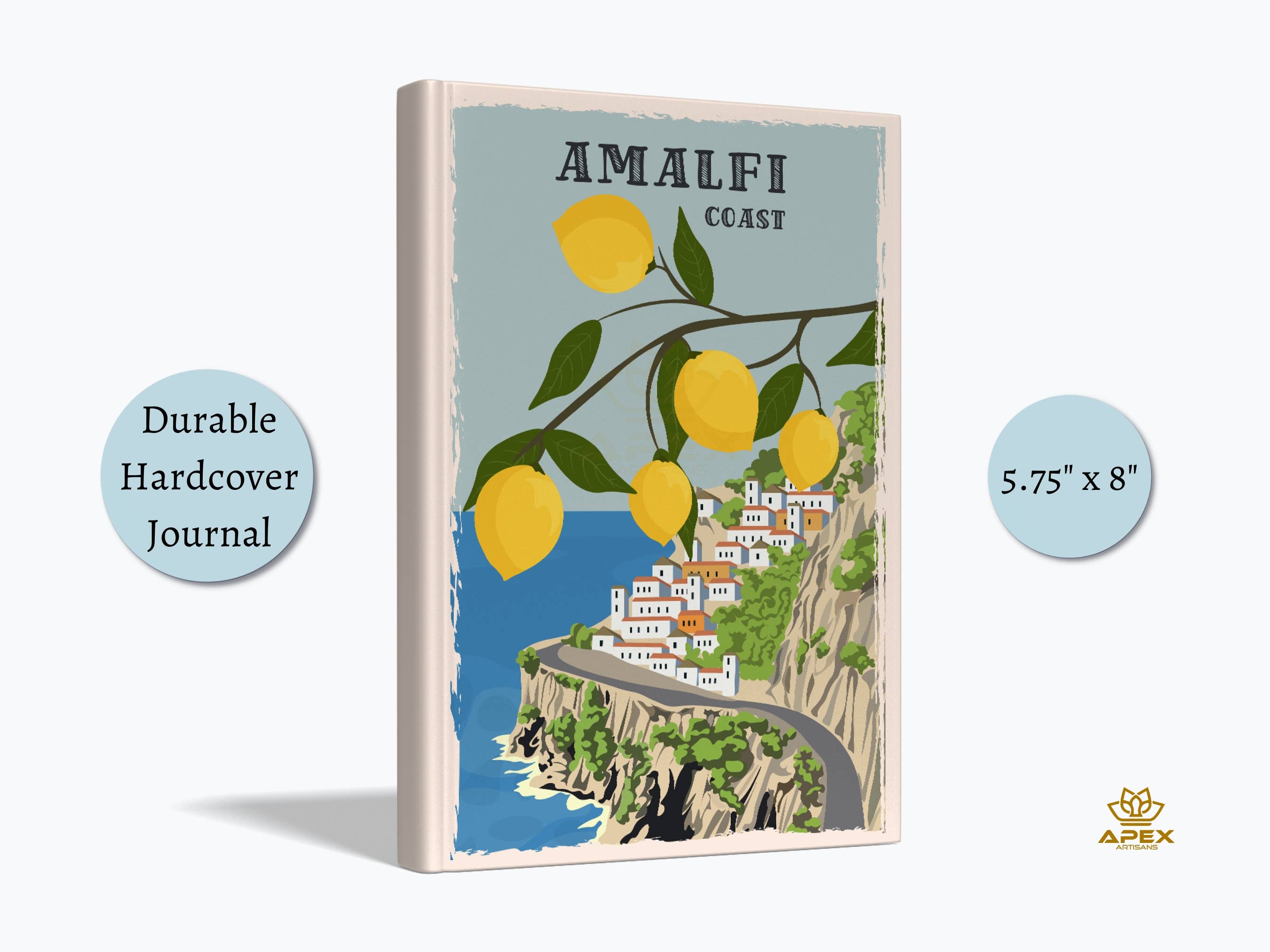 Apex Artisans – Diário por atacado – Diário Amalfi Coast Travel, Amalfi Itália Presente de Lua de Mel0