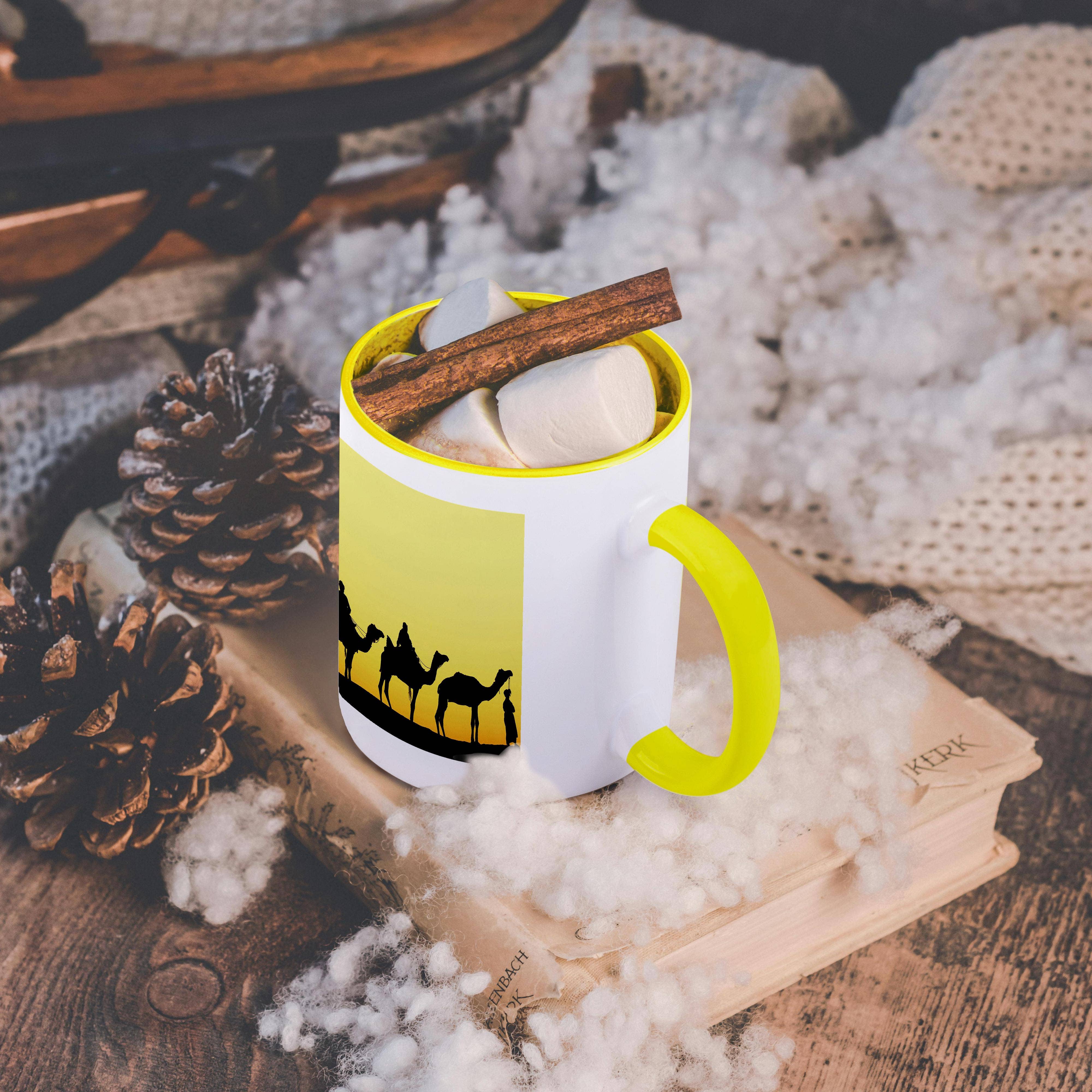 3dRose - Wholesale Coffee Mug - 3dRose, Camels and driver at sunset, Thar Desert, Jodhpur, -AS10 AJE0277 - Adam Jones, Mug5