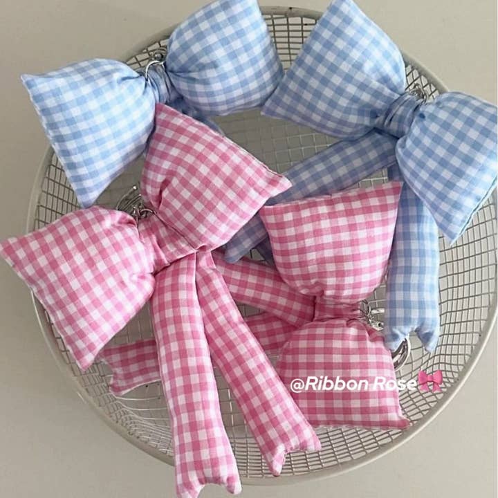Plaid Cotton Filled Bow Keychain Pendant Bag Charm and other Purchase Wholesale bow keychain. Free Returns & Net 60 Terms on Faire trending on Faire.