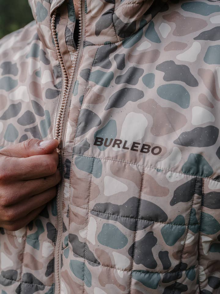 BURLEBO - Wholesale Puffer Jacket - Men's - Puffer Jacket - Pintail Camo