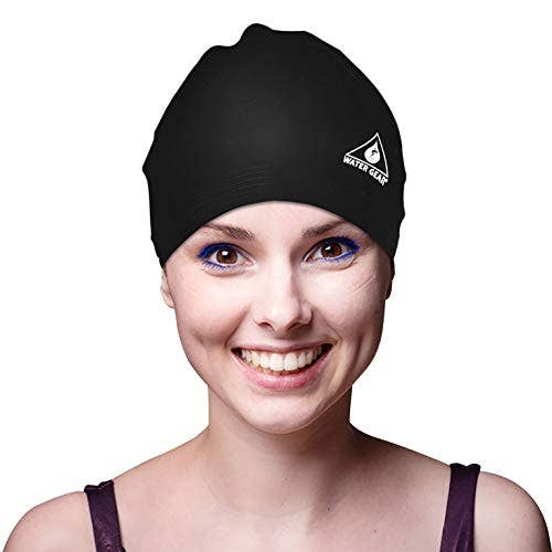 Water Gear - Wholesale Swim cap – Women′s - Water Gear Latex Swim Cap - Keeps Hair Dry and Secure