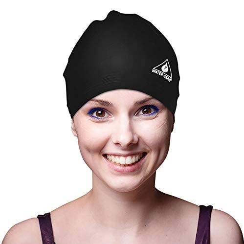 Water Gear - Wholesale Swim Cap - Women's - Water Gear Latex Swim Cap - Keeps Hair Dry and Secure