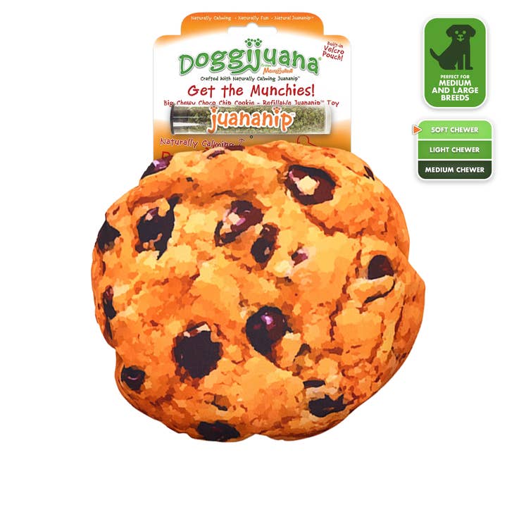 Doggijuana® Giocattolo per Cani Ricaricabile a Forma di Biscotto per la Fame per la vendita all'ingrosso da parte di SmarterPaw | Meowijuana & Doggijuana