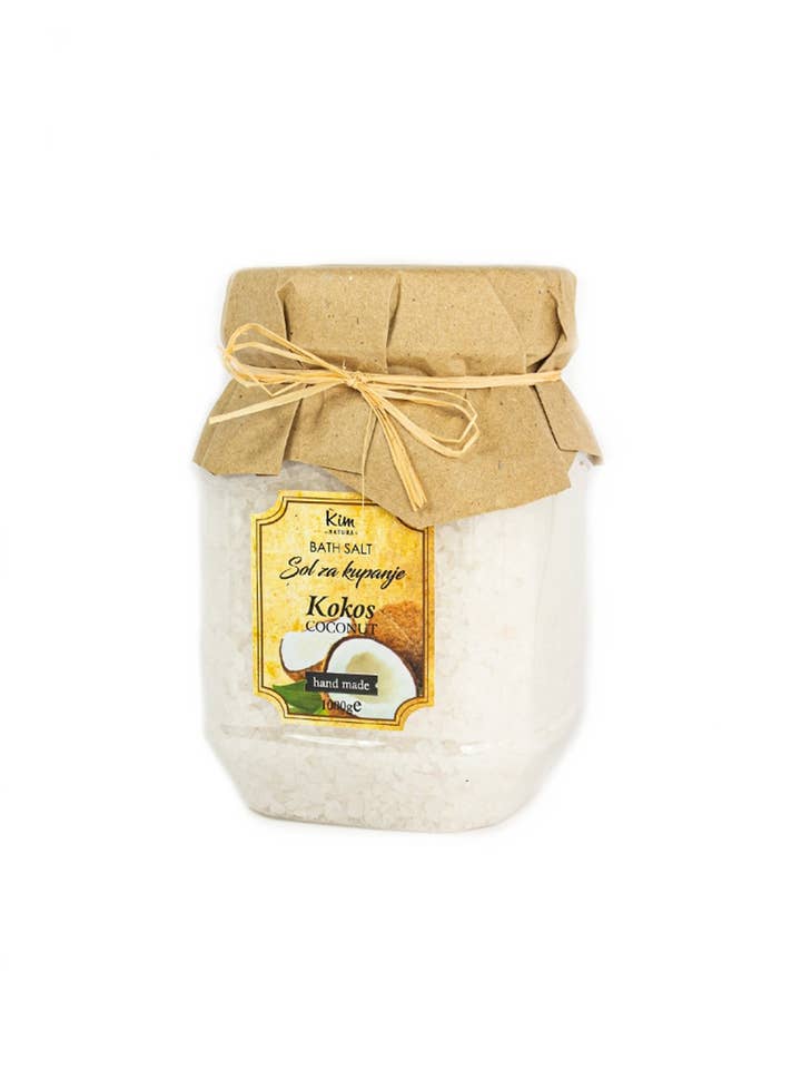 Sel de Bain Marin Kim Natura à la Noix de Coco 1 kg pour la vente par SferaNatura by INCI SRL