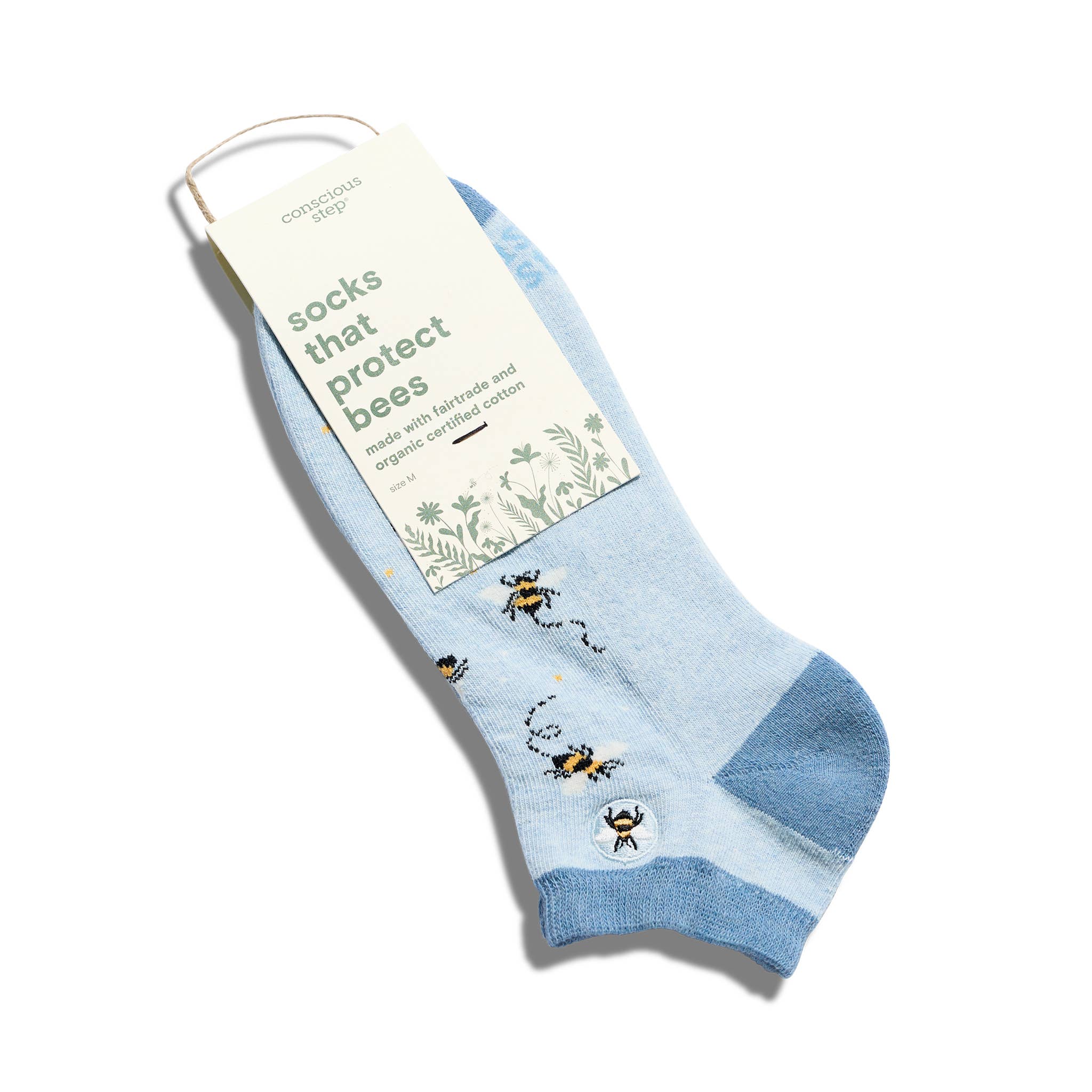 Conscious Step - Wholesale Socks - Unisex - Ankle Socks that Protect Bees1