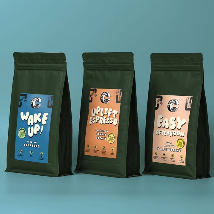 All Day Espresso Collection Pouches for wholesale by Counter Coffee