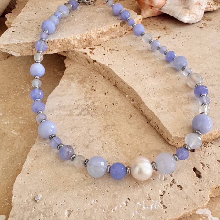 Luna.Foundling - Wholesale Beaded/pearl necklace - Free Dive 2.0 Necklace