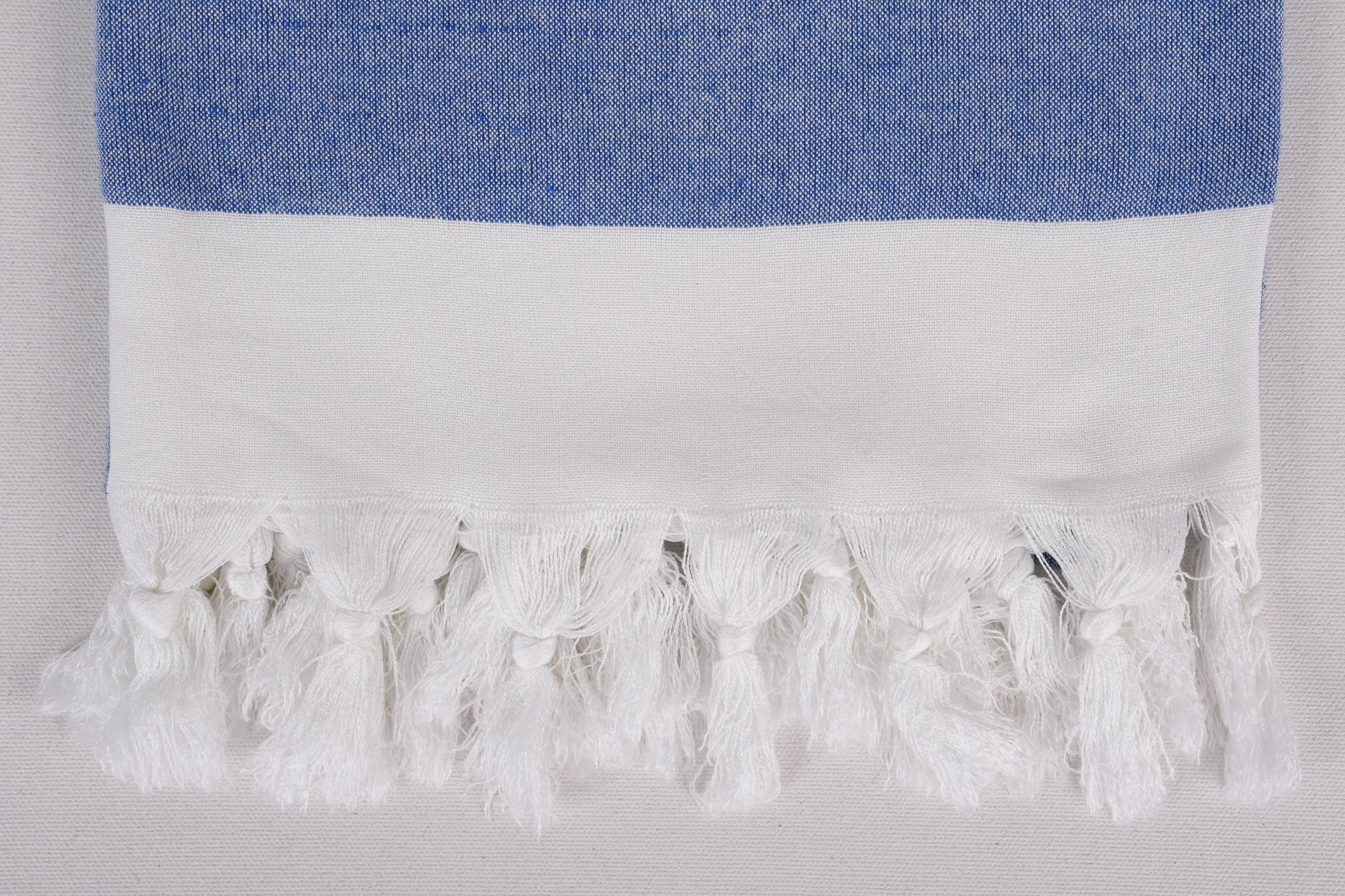 Organic Turkish Towels – wholesale Beach towel – Organic Cotton Towels, Navy Blue-Red Striped Peshtemal3