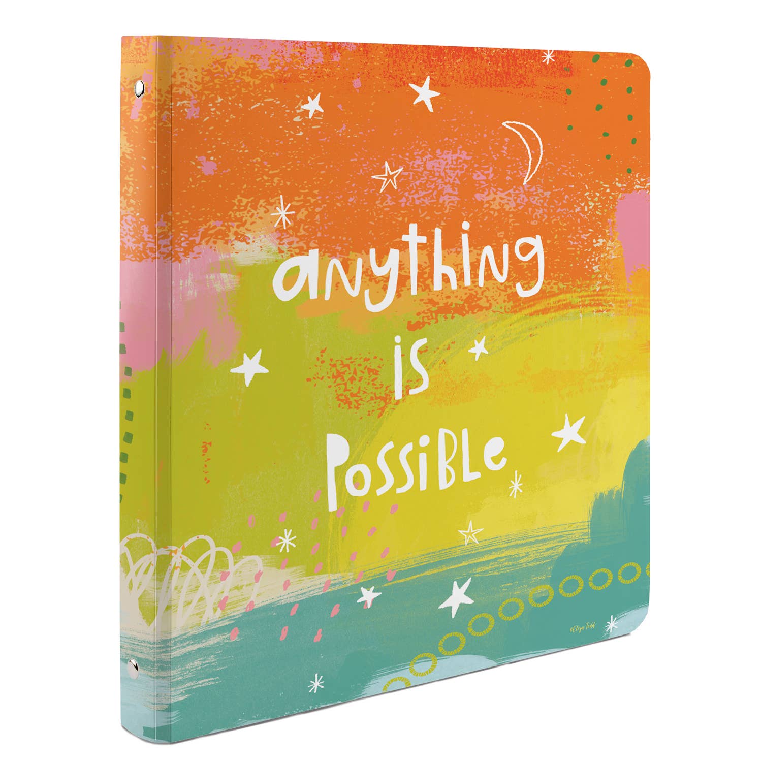 Conimar Promotions - Wholesale Binder - "Inspirational" 4pk Asst. Deco-Soft 3-Ring 1'" Binders4
