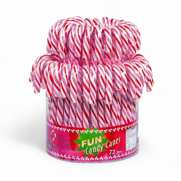 RED CANE CANE CANE - 72 pcs tube for wholesale by ADG Diffusion