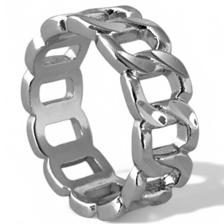 SPARROW - Wholesale Chain Ring - The Jada Chain Link Ring1