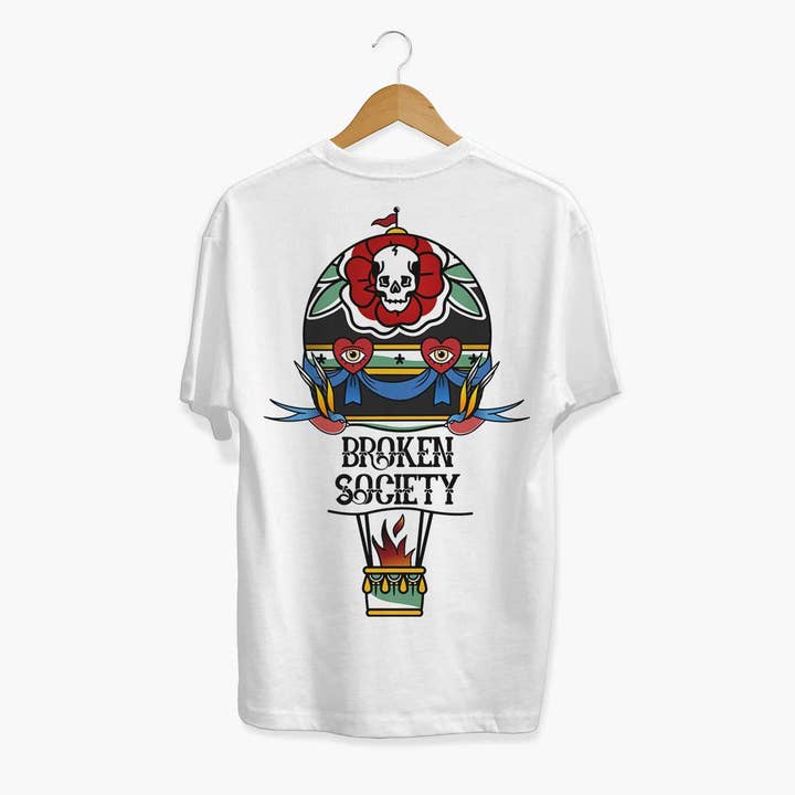 Broken Society – wholesale T-shirts med screentryck – Unisex – Ballong T-shirt (Unisex)