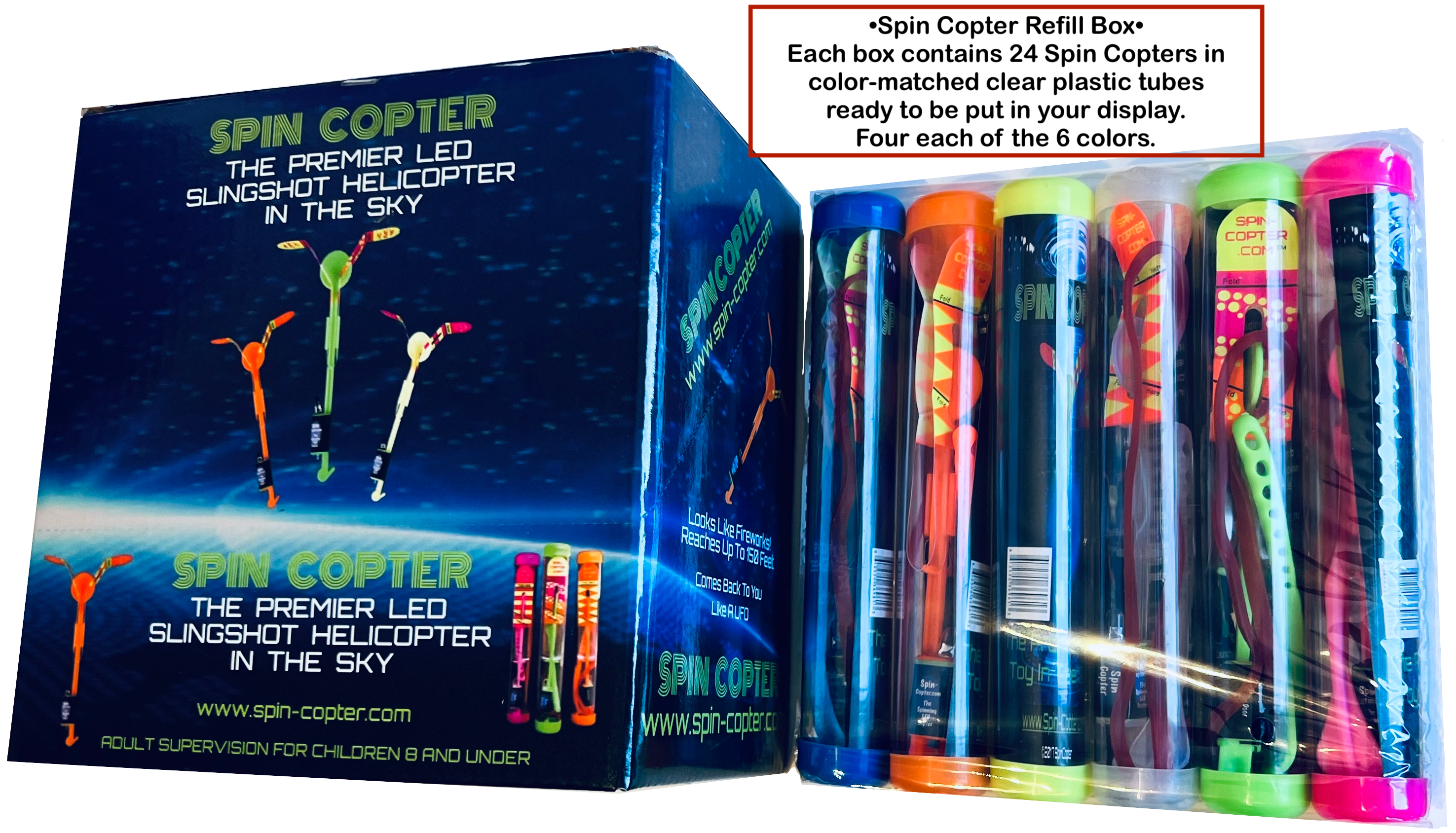 Spin Copter - Wholesale Classic Toy - Kids - Refill-Spin Copters1