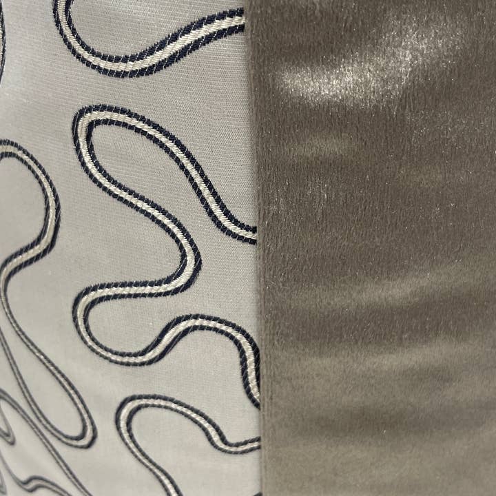 StyleUp - Wholesale Throw Pillow Cover - The Bradshaw Collection Greige Satin Woven 24” Pillow Case2