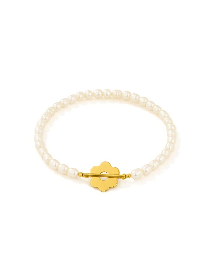 Pulsera Daisy Pearl para venta al por mayor de Sunny Sunday