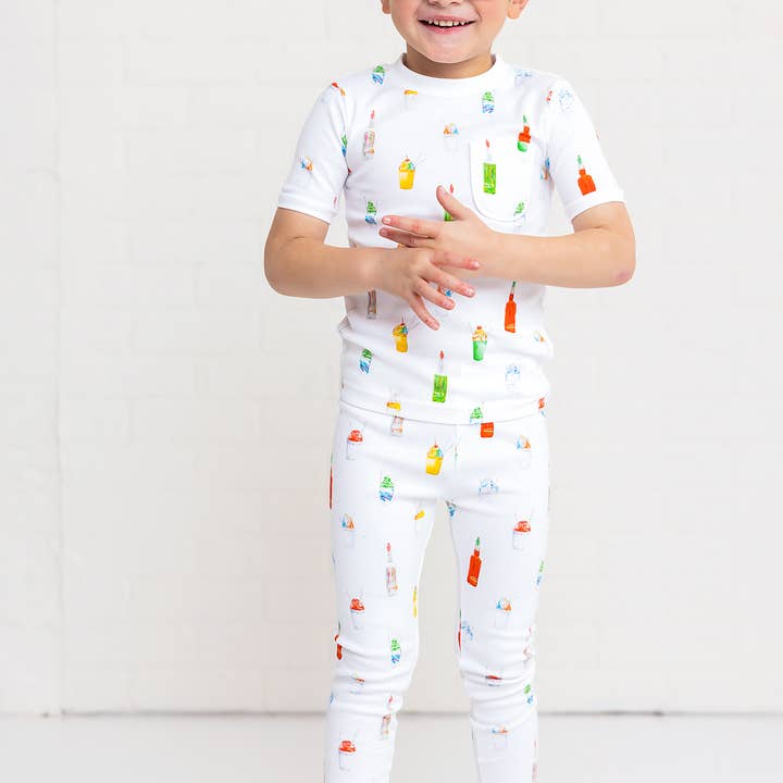 Nola Tawk - Wholesale Sleepwear Set - Kids - Sugar, Ice, & Everything Nice Organic Cotton Pajama Set
