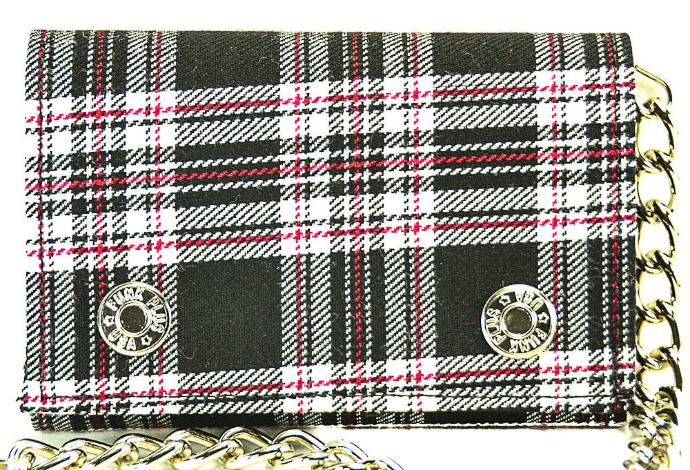 Funk Plus – wholesale Wallet – Women's – WPL104 PLAID WALLET8
