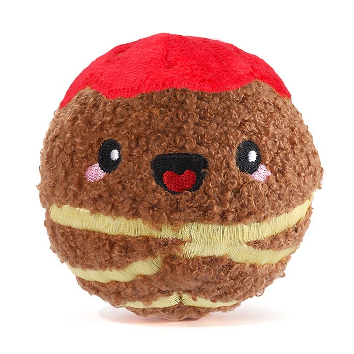 Hugsmart Products Inc - Wholesale Pet Fetch Ball - Dog - HugSmart Pet - Food Party | Spaghetti Meatball - Ball Toy0