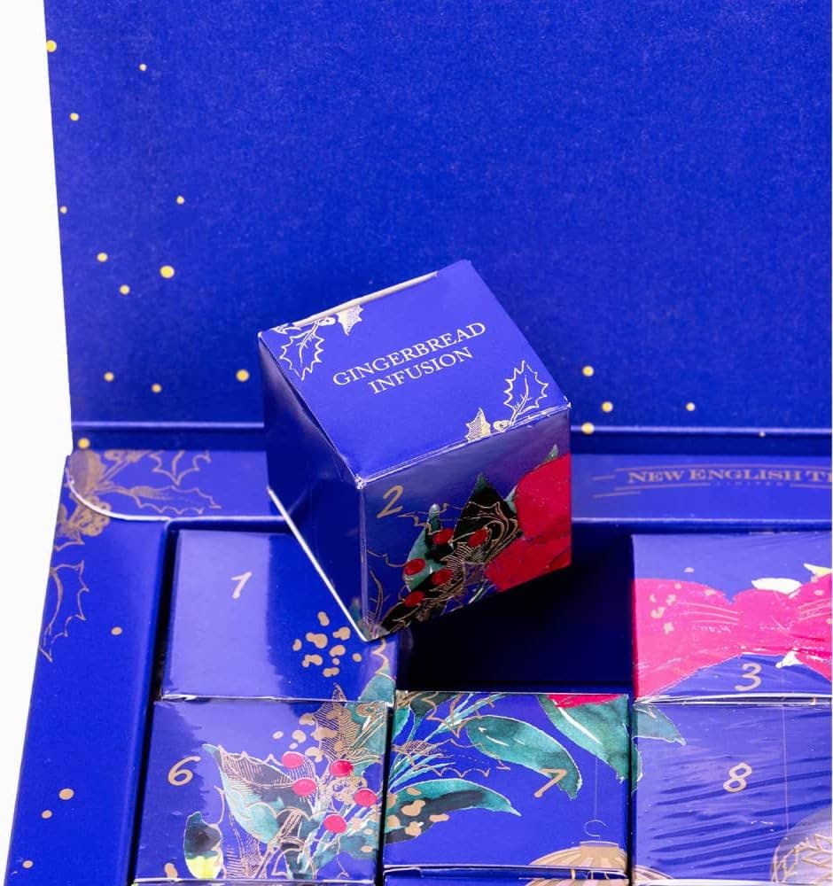 mOrganics Beauty - Wholesale Tea Bags - New English Teas Tea Advent Calendar 75g - 50 Teabags3