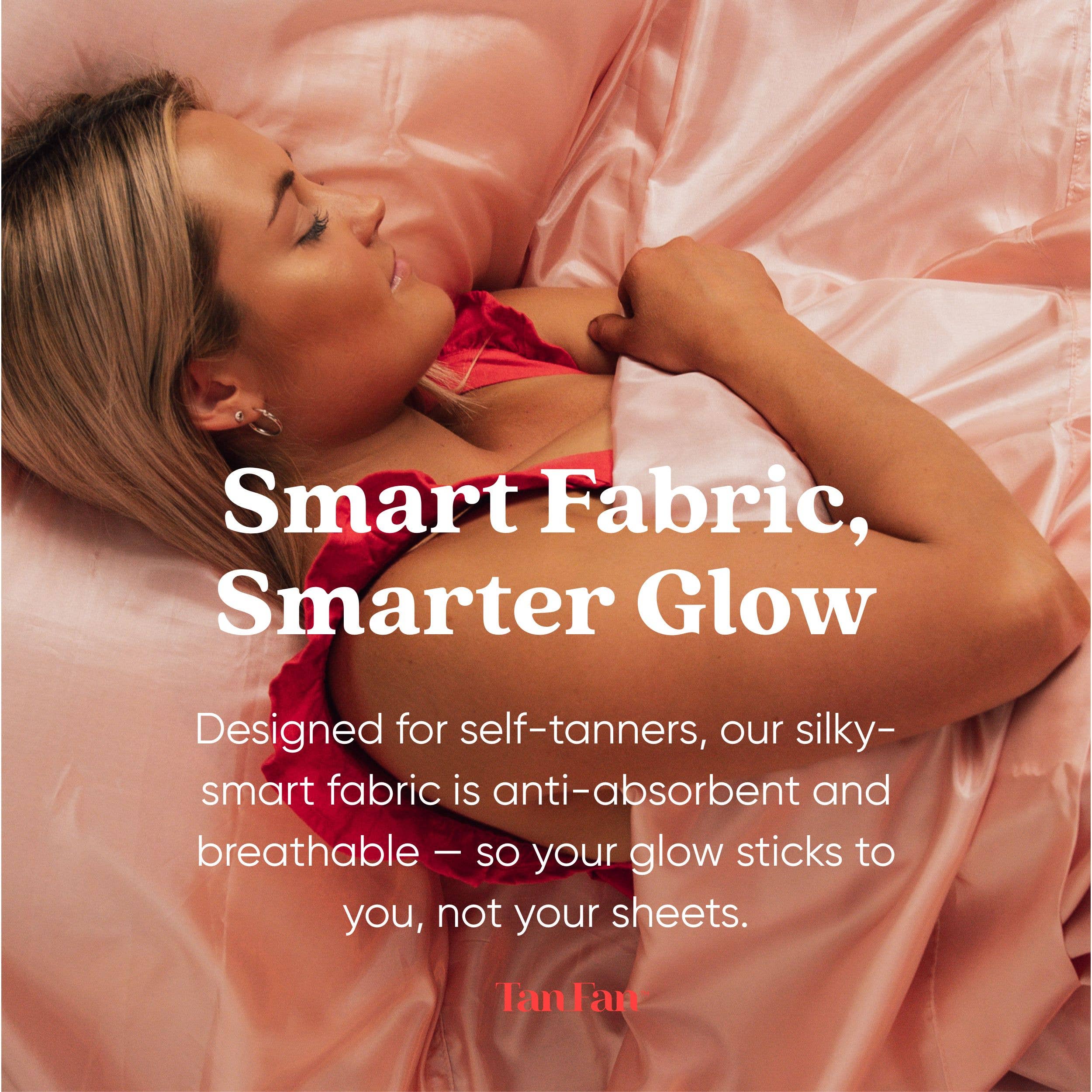 Tan Fan - Wholesale Sheet Set - Self  Tan Fan Sleep Sac - Open Side5