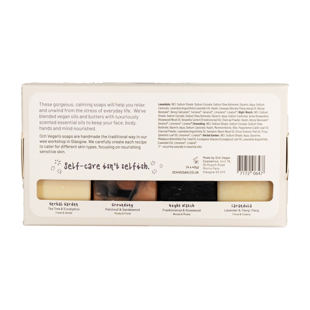Och Vegan - Wholesale Soap Set - Relaxing Soap Gift set 1
