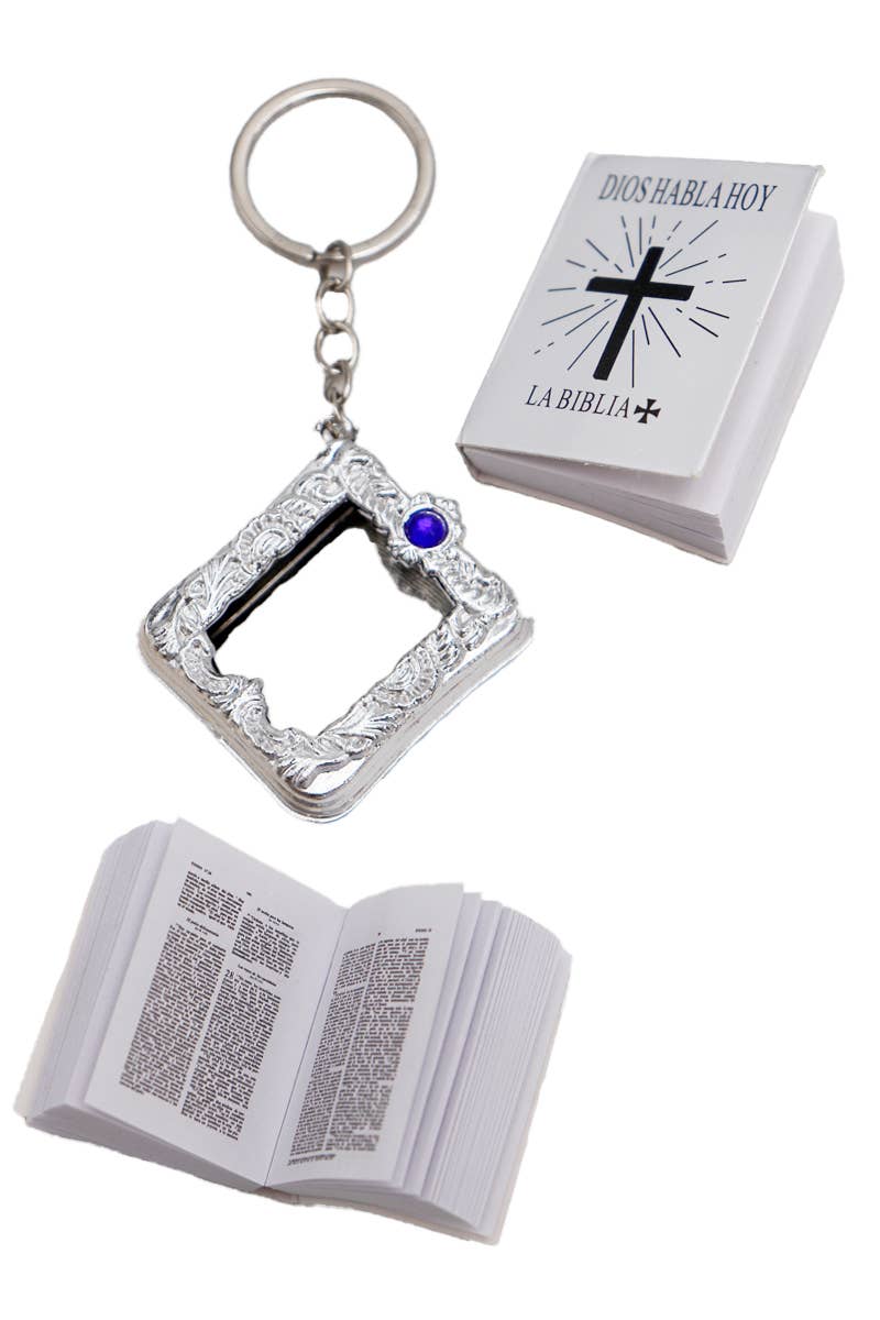 Cap Zone - Wholesale Keychain - Unisex - La Biblia En Miniatura Con Portada De Libro4