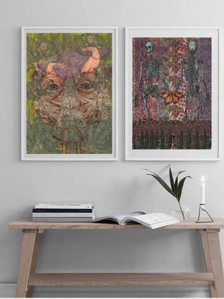 L'homme sauvage pour la vente par Flower Power Puzzle